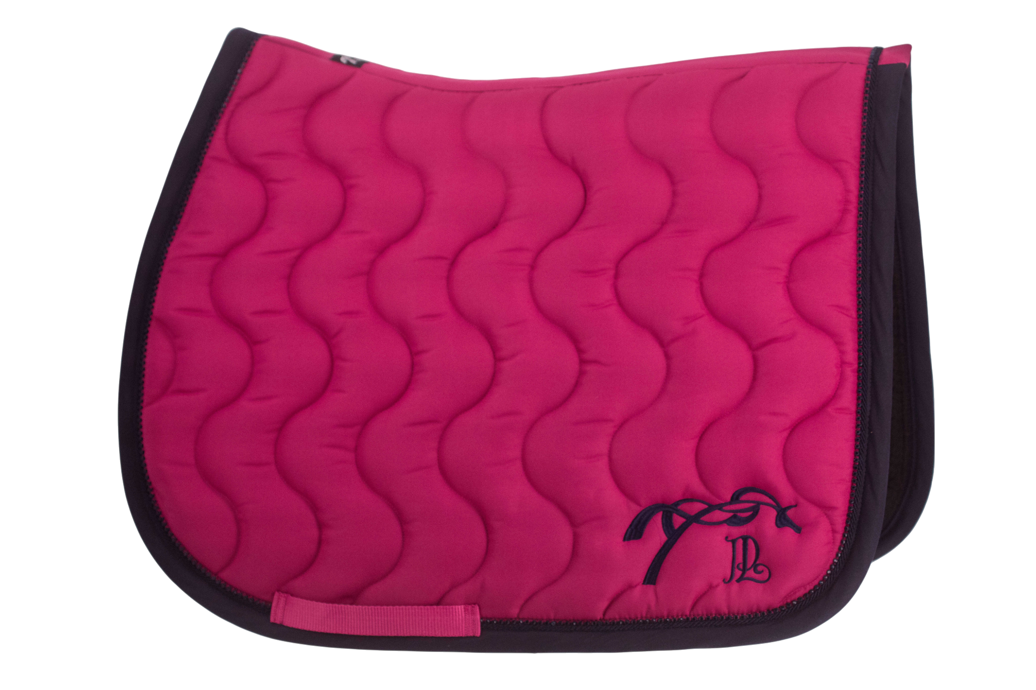 Pénélope - Diamant zadeldoek fuchsia/ marine 