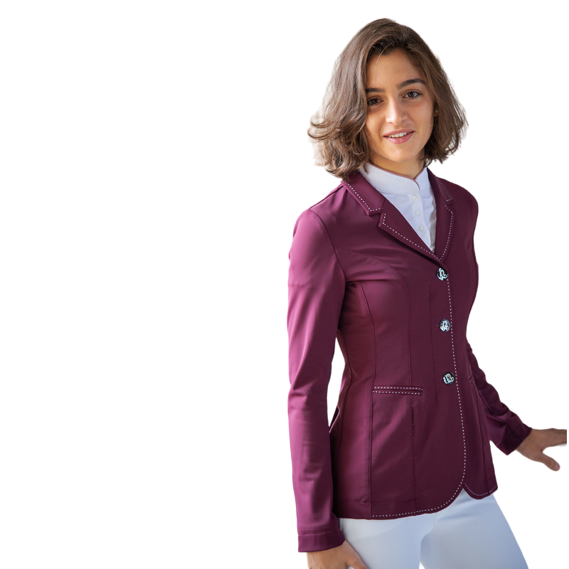 Pénélope - Paris Air Soft Prune Women's Competition Jacket