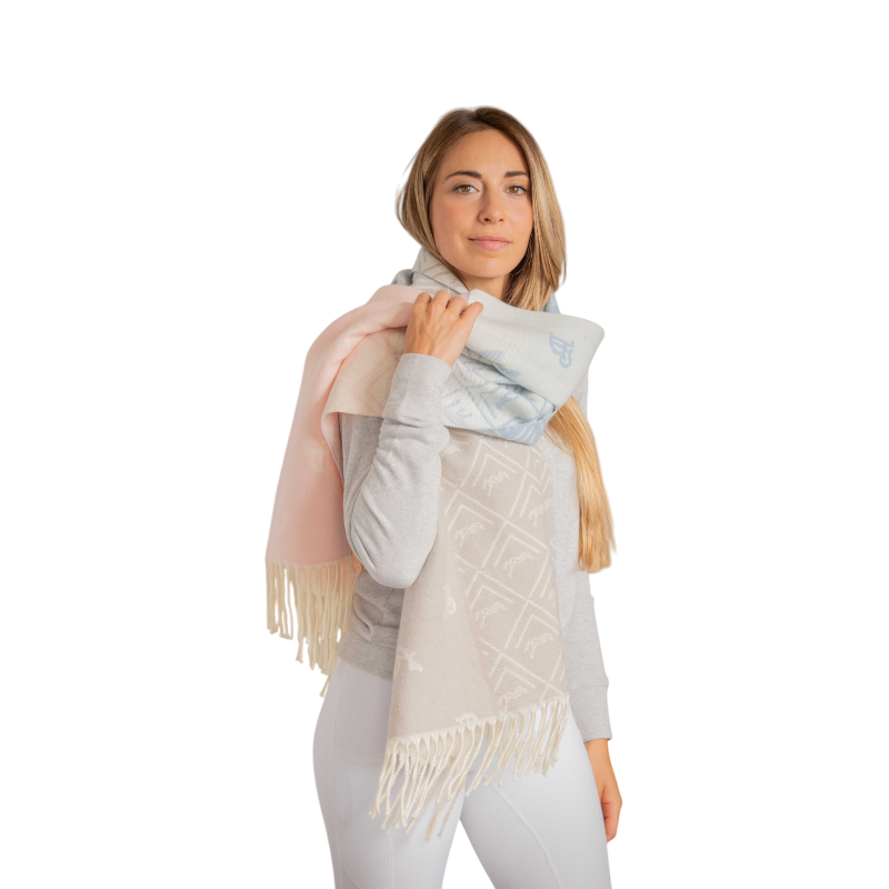 Pénélope - Echarpe femme Lana rainbow