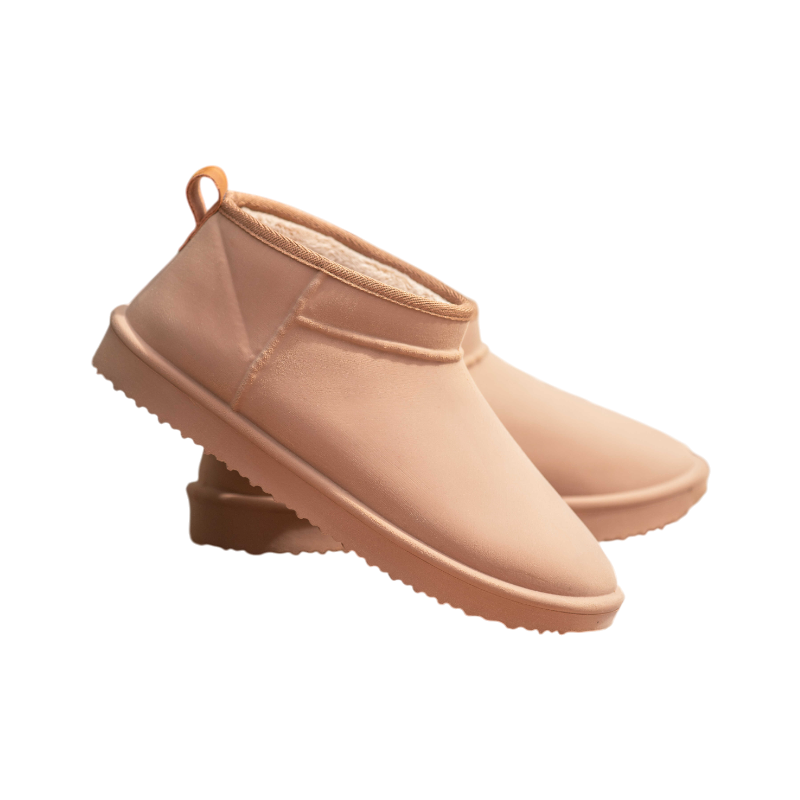 Pénélope - Mini-boots fourrées camel