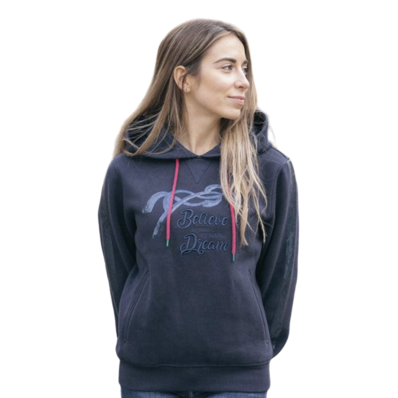 Pénélope Store – Marineblauer Damen-Kapuzenpullover von Topty