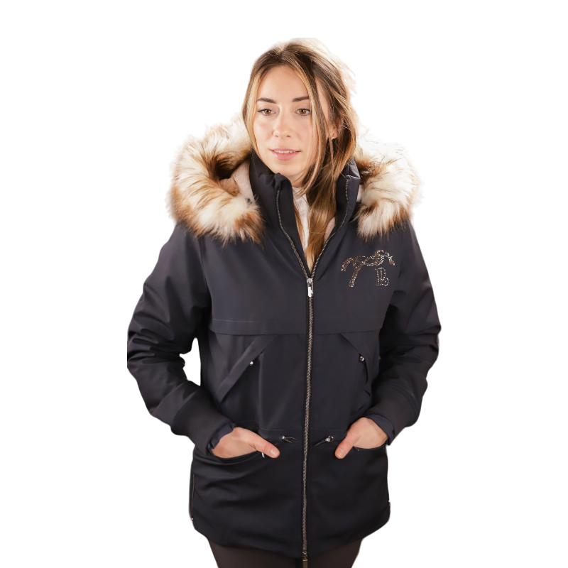 Pénélope - Parka Steppy femme marine