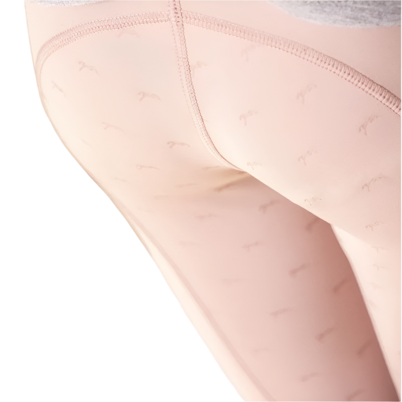 Eden by Pénélope - Legging d'équitation fille Delphe pull-on rose poudré