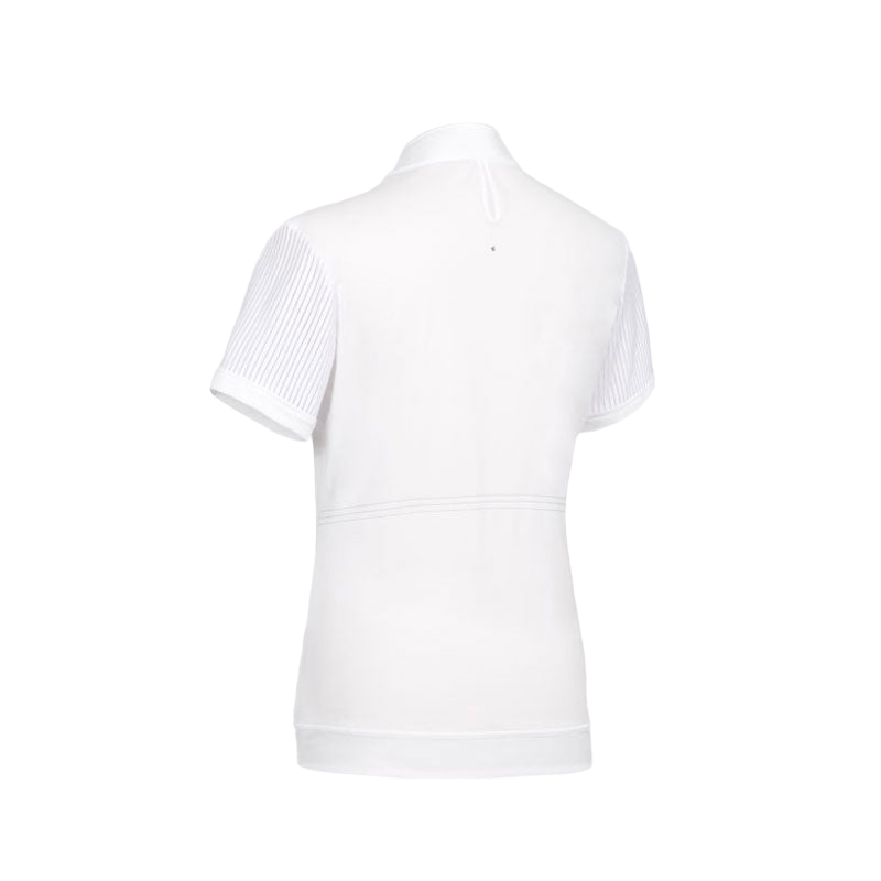 Samshield - Polo manches courtes femme Apolline blanc | - Ohlala