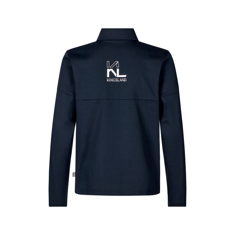 Kingsland - Long sleeve children's polo KLViktor navy 