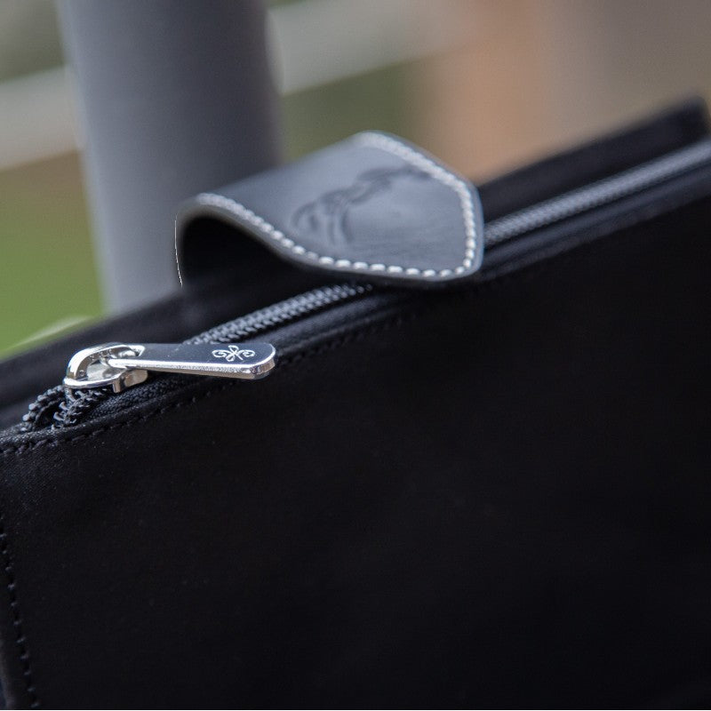 Pénélope - Bertille black glitter wallet 