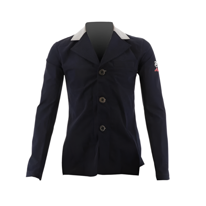 Privilège Equitation – Marineblaue Wettkampfjacke für Herren von Airsafe