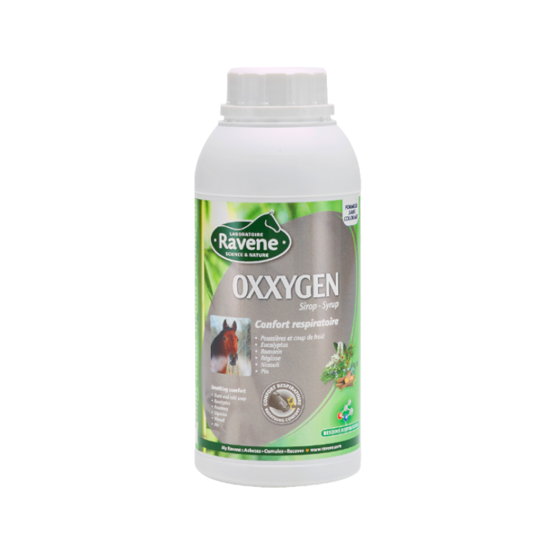 Ravene - Liquid food supplement for cough Oxxygen 500ml