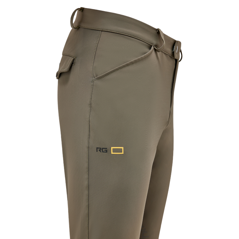 RG Italy - Pantalon d'équitation homme RG vert kaki | - Ohlala