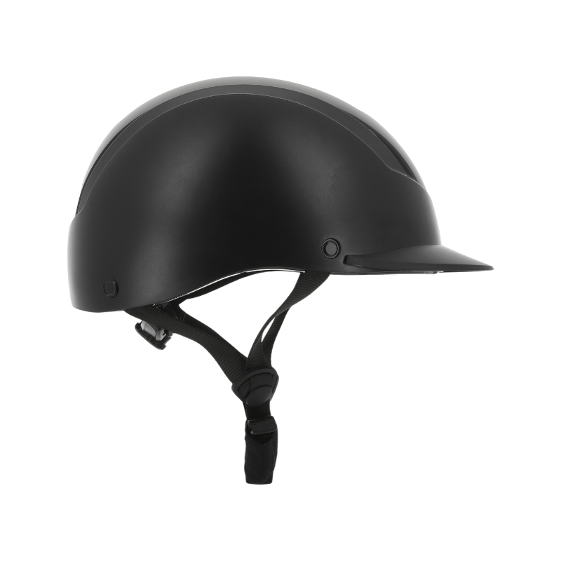 Riding World - Casque d'équitation Topy noir mat