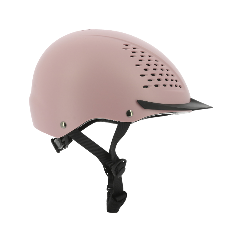 Riding World - Casque d'équitation Windy rose mat