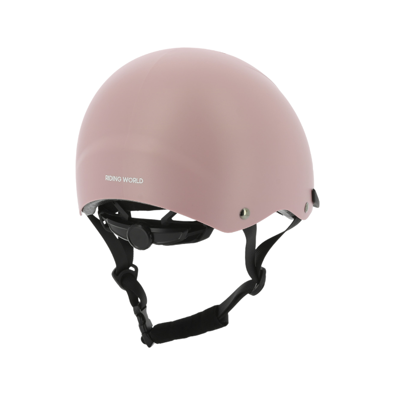 Riding World - Casque d'équitation Windy rose mat