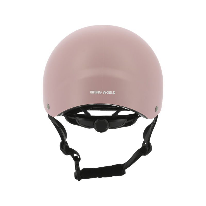 Riding World - Casque d'équitation Windy rose mat