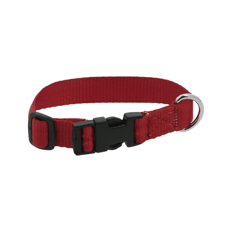 Riding World - Hondenhalsband Pat rood 