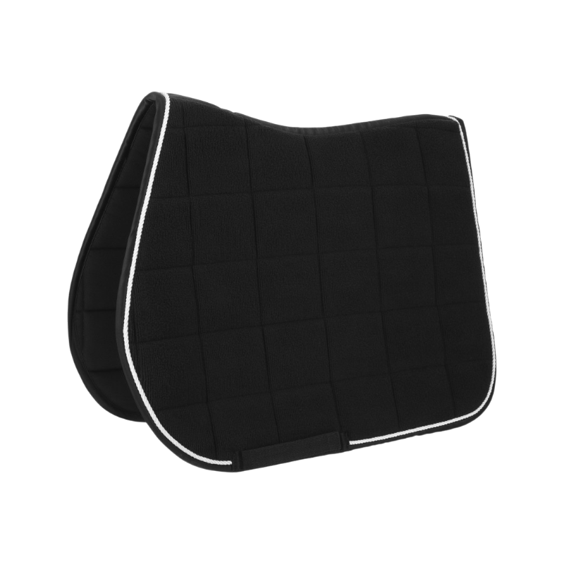 Riding World - Zwarte Corduroy zadeldeken 