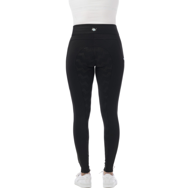 Riding World - Legging d'équitation enfant agadir noir | - Ohlala