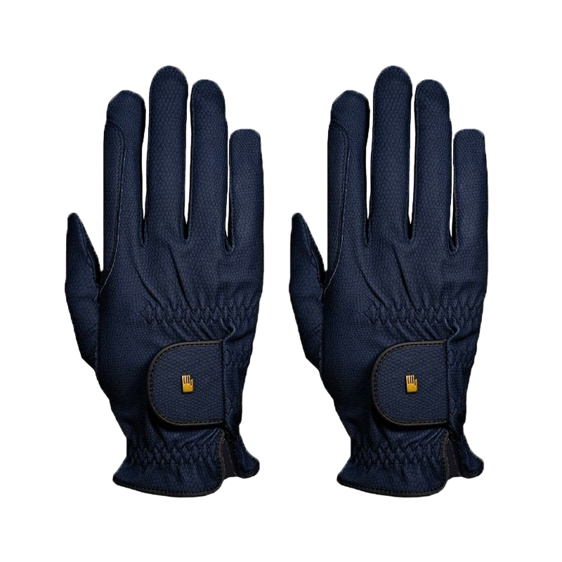 Roeckl - Gants d'équitation Grip marine | - Ohlala