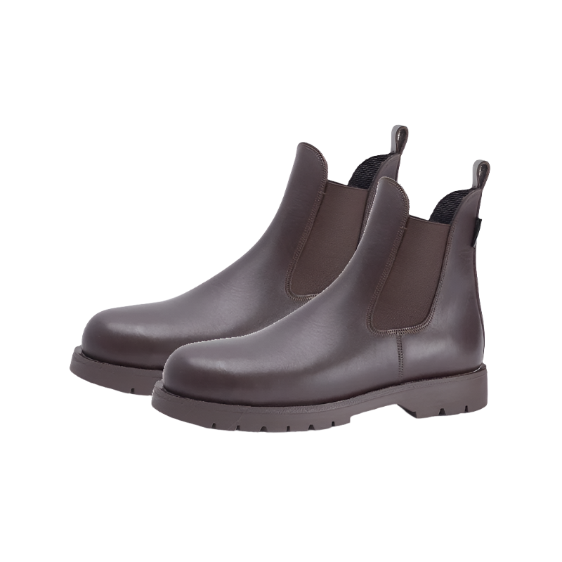 Rectiligne - Boots d'équitation et sécurité Jumpou marron