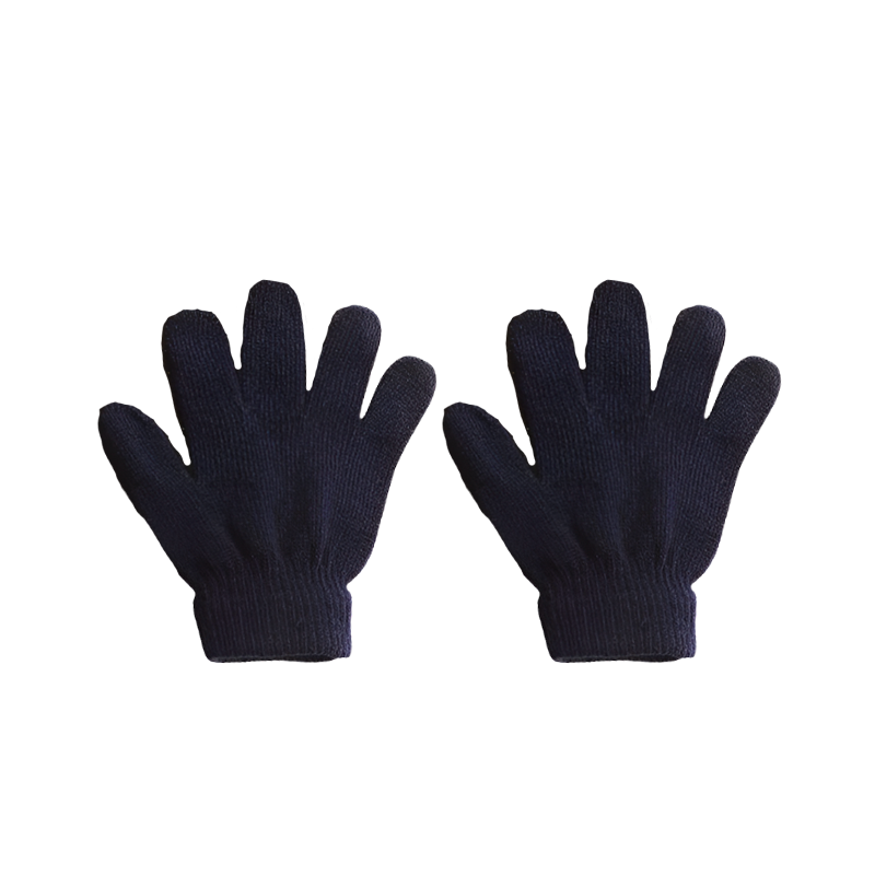 Riding World - Unisex navy gloves