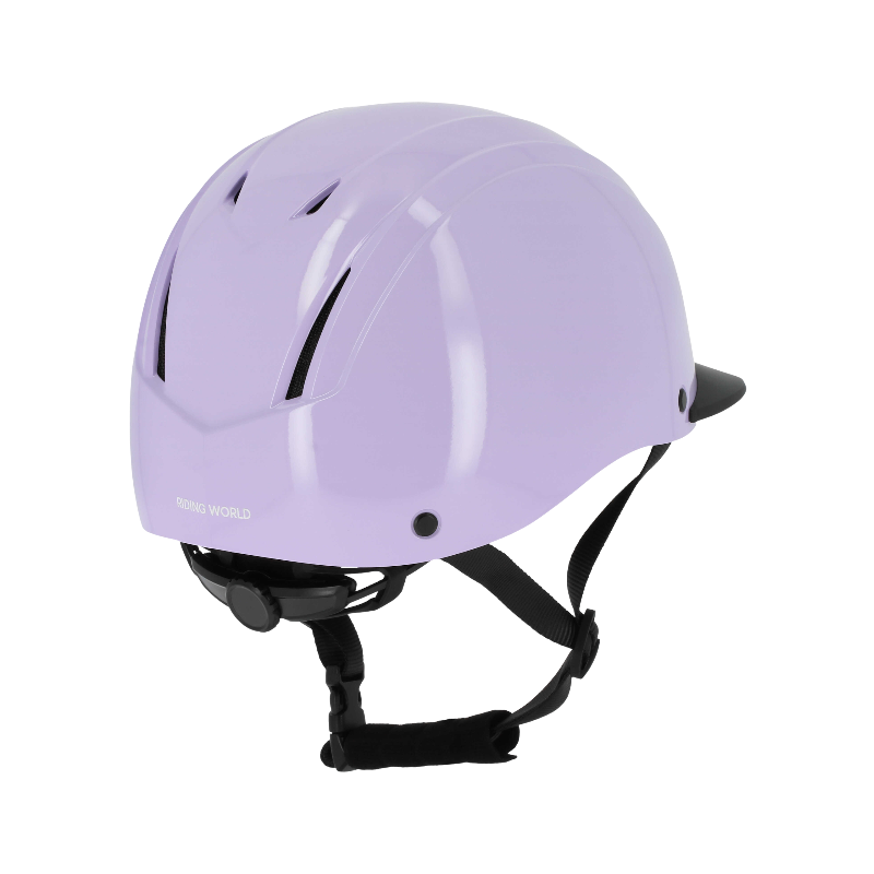 Riding World - Reithelm Topy lilac glänzend 