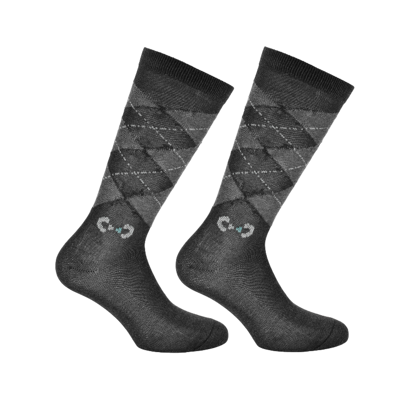 Riding World - Reitsocken Jude anthrazit (x2) 