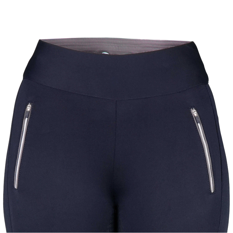 Riding World - Women's equestrian leggings Raphaelle navy 