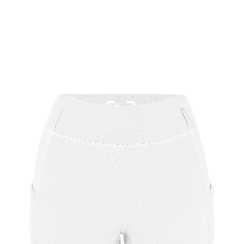 Riding World - Women's polar equestrian leggings Volga white 