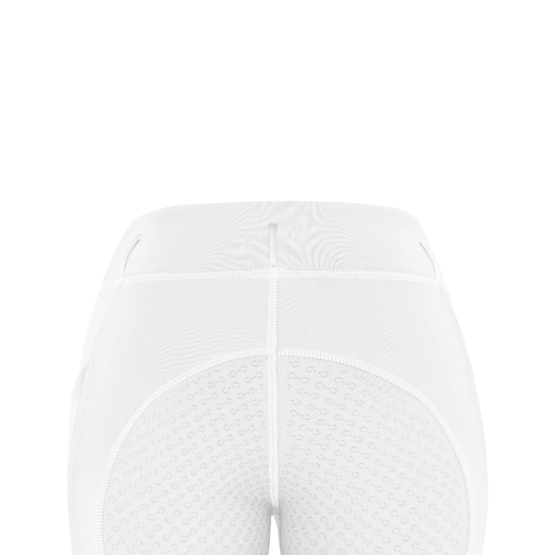 Riding World - Women's polar equestrian leggings Volga white 