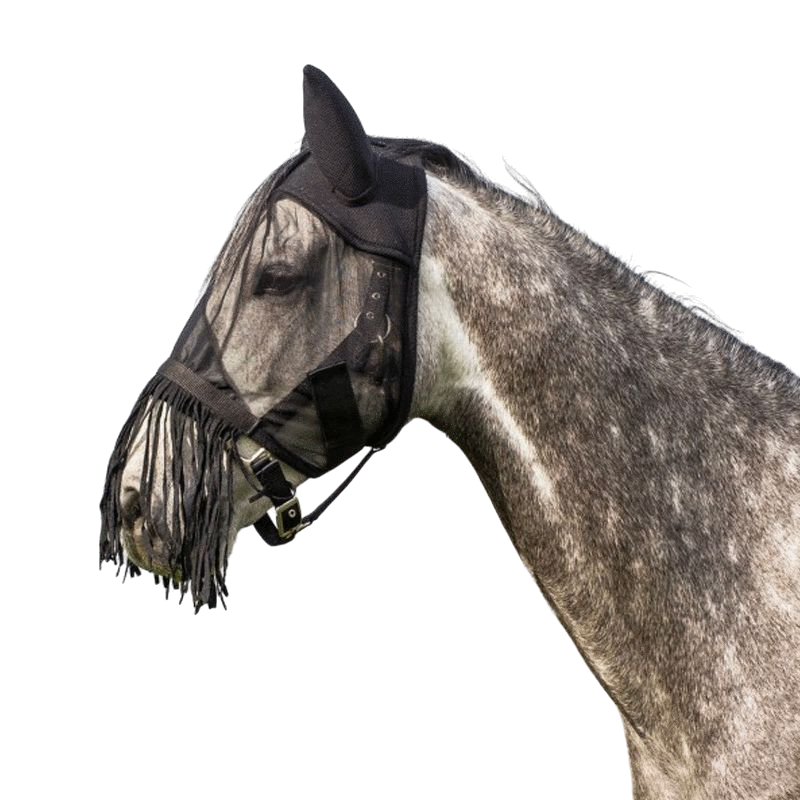 Riding World Lightweight Fringed Fly Mask 