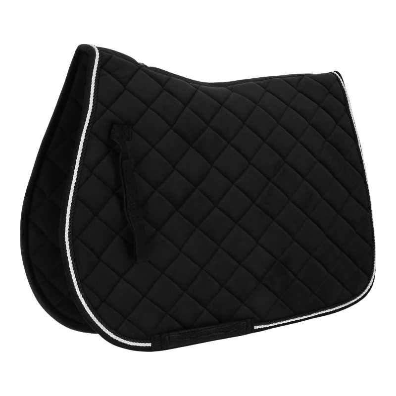 Riding World - Tapis de selle Velours noir