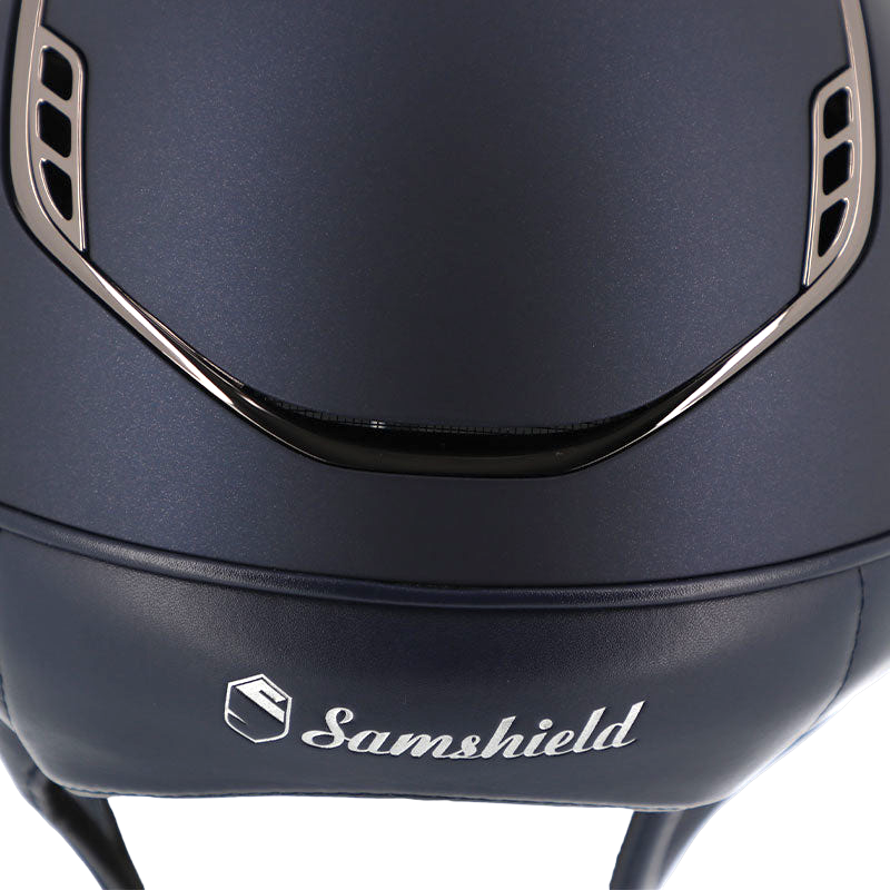 Samshield - Casque d'équitation Shadowmatt 2.0 bleu