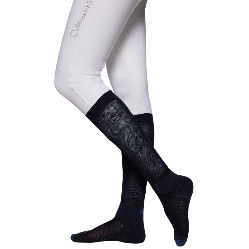 Samshield - Unisex rij-sokken Balzane Soft Air marine 