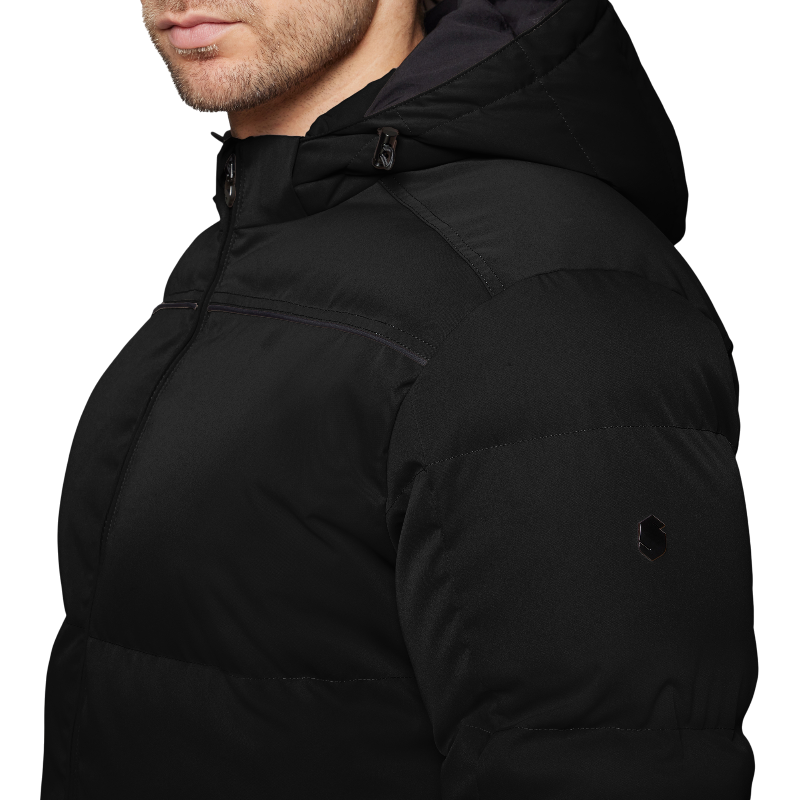 Samshield - Men's down jacket St Moritz black 