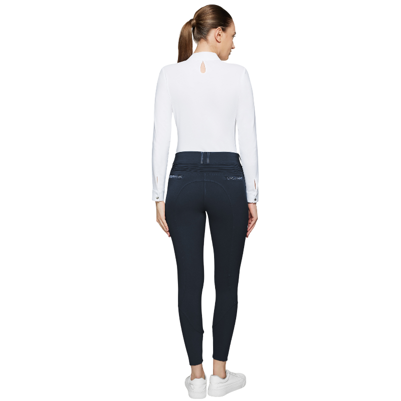 Samshield - Pantalon d'équitation femme Clara Premium marine
