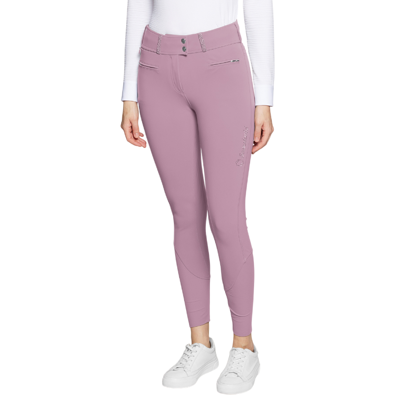 Samshield - Pantalon d'équitation femme Claranova feather full grip