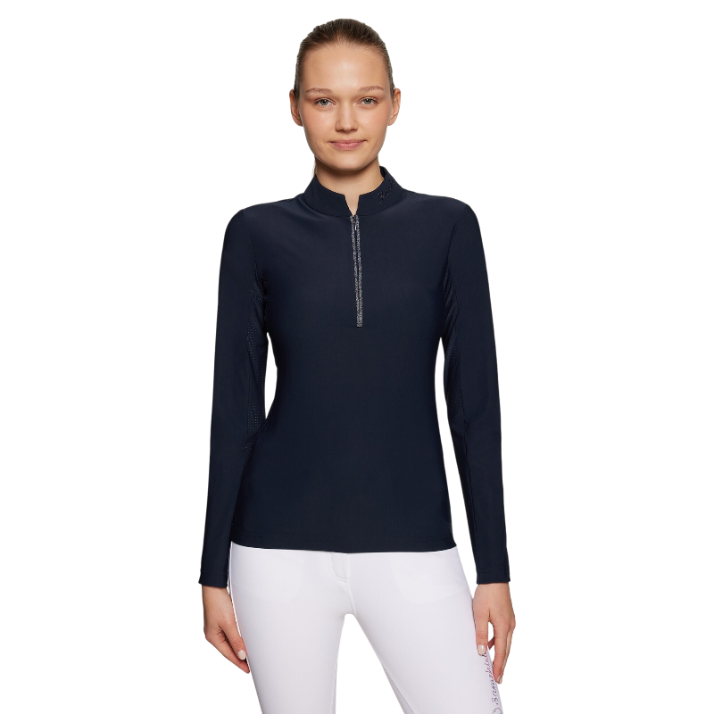 Samshield - Technisch T-shirt met lange mouwen dames Brunella marine 