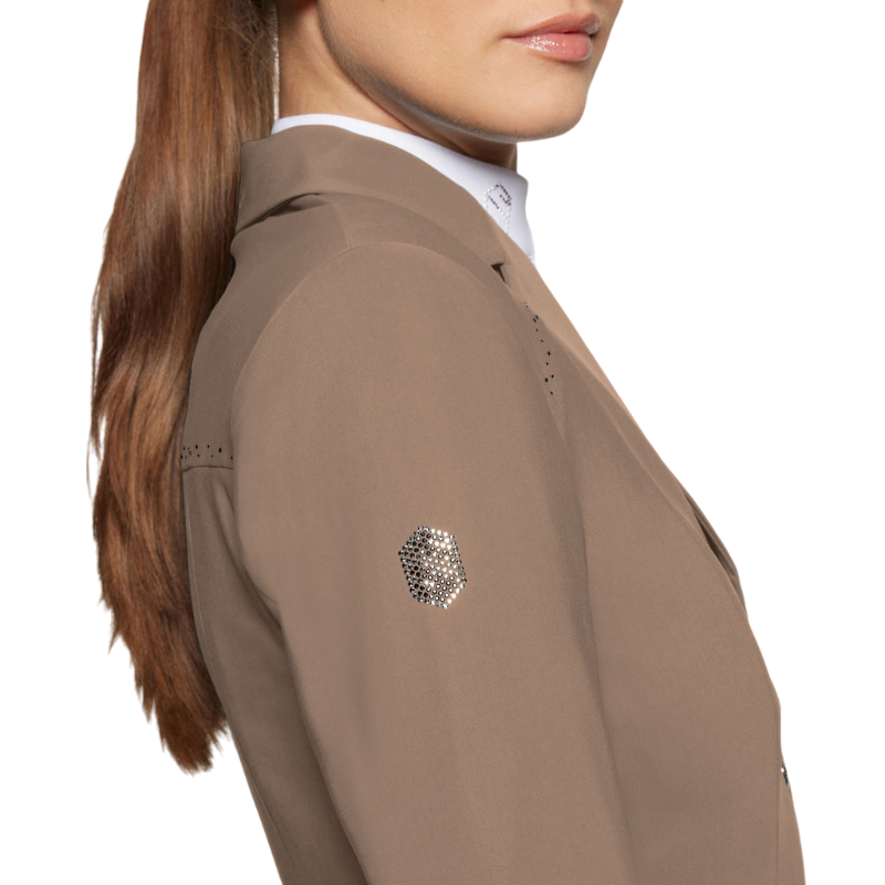 Samshield - Veste de concours femme Olympe Crystal camel