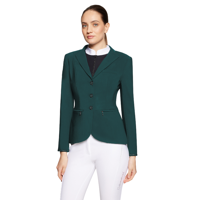 Samshield - Veste de concours femme Victorine Crystal Fabric regular hunter green