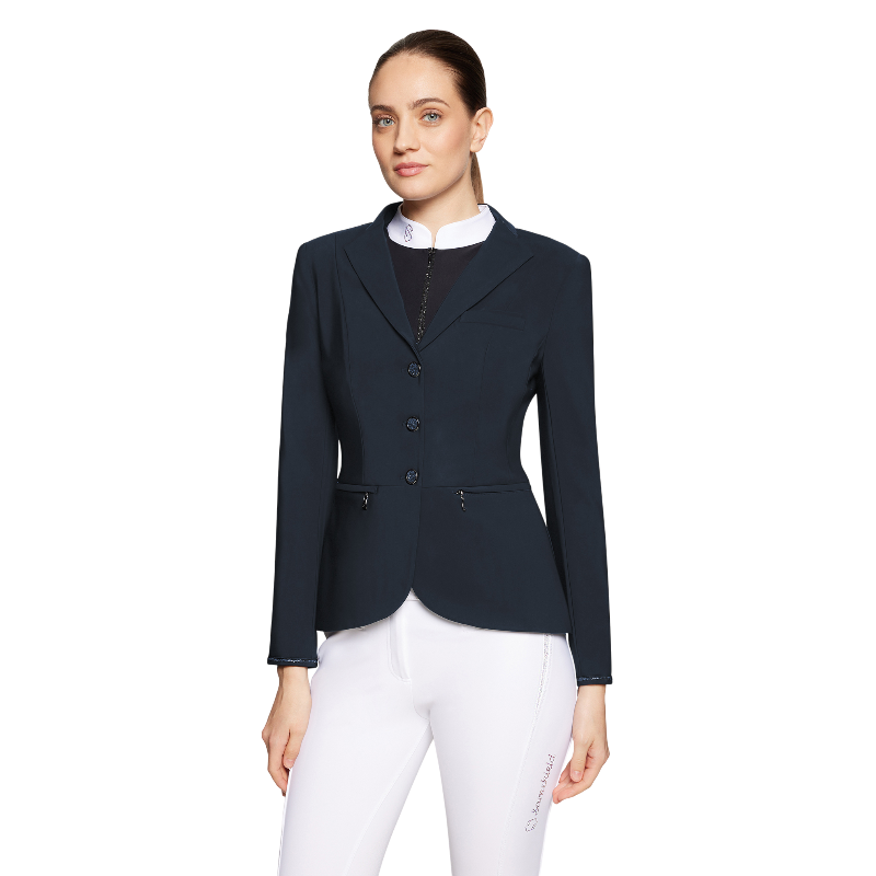 Samshield - Veste de concours femme Victorine Crystal Fabric regular marine