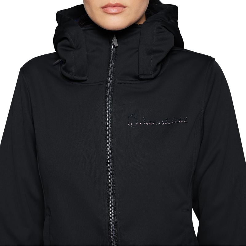 Samshield - Women's black softshell jacket Rachel 