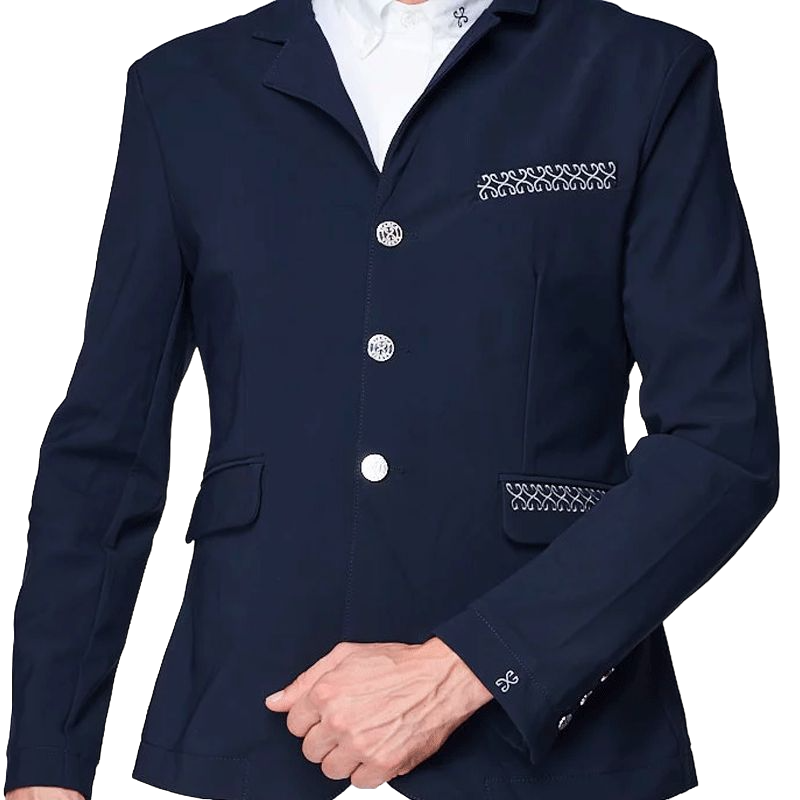 Sabbia Bianca - Allessio Herren-Wettkampfjacke in Marineblau