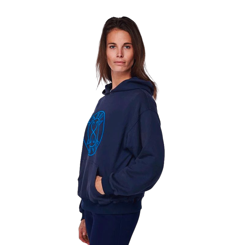 Marineblauer Damen-Kapuzenpullover von Sabbia Bianca - Nina