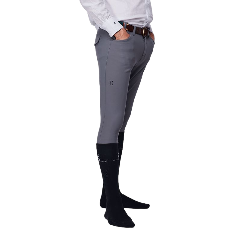 Sabbia Bianca - Pantalon d'équitation homme Maximus gris | - Ohlala