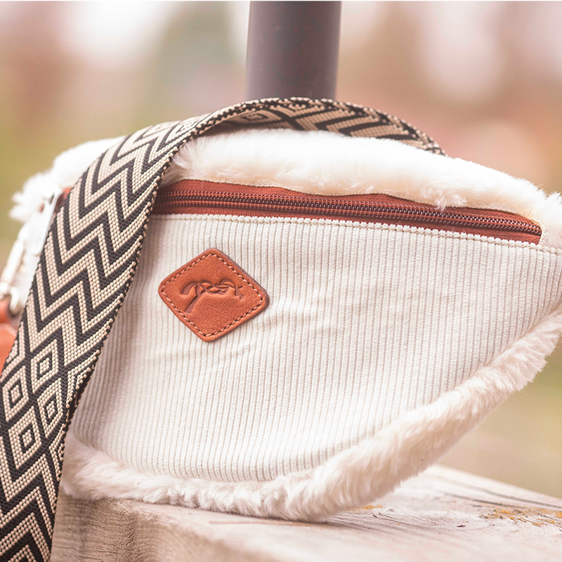 Pénélope - Sac banane Aliz blanc