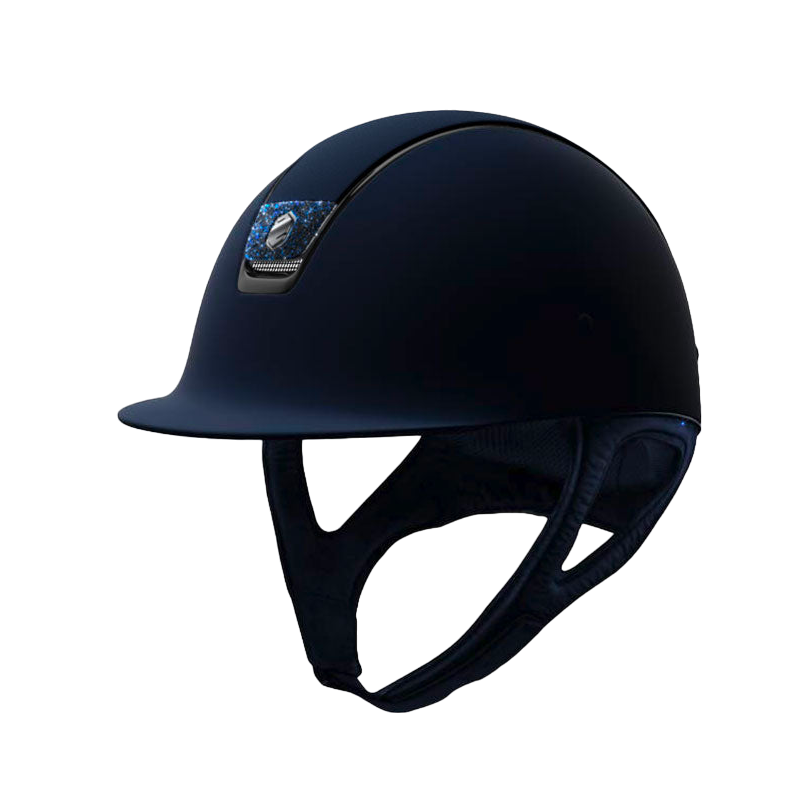 Samshield - Shadow matt chrome Bermuda navy helmet (with foam)