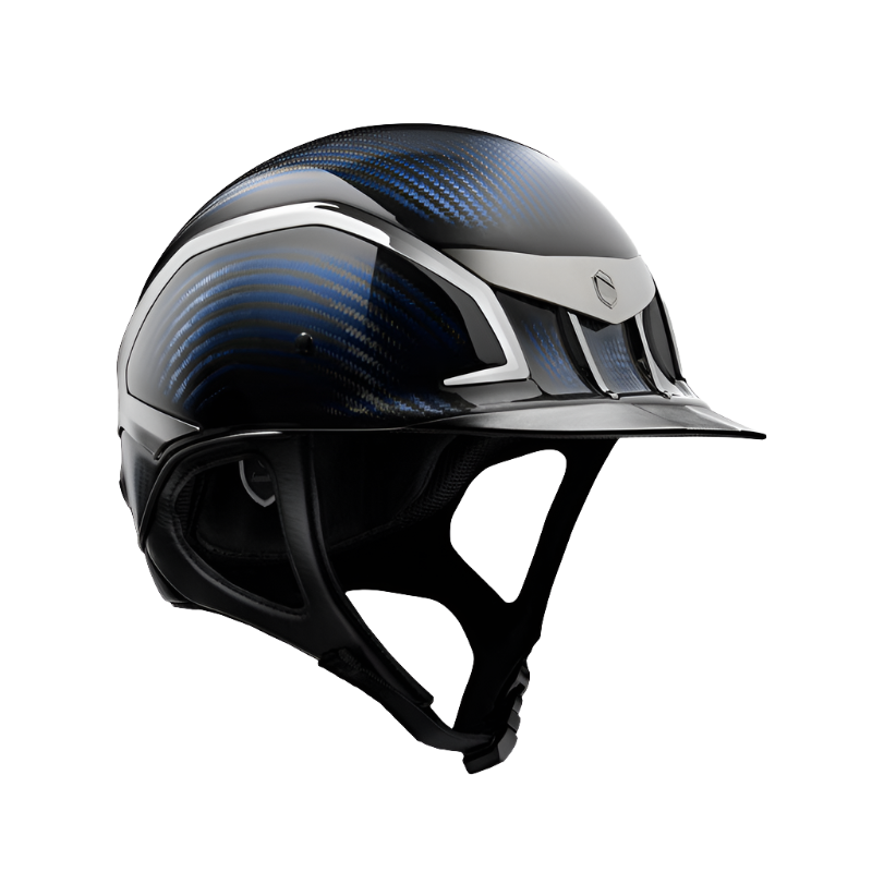 Samshield - XJ Miss Carbon Chrome Navy Helm (mit Schaumstoff)