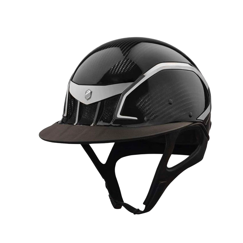 Samshield - XJ Miss Carbon-Chrom-Schwarz-Helm (mit Schaumstoff)