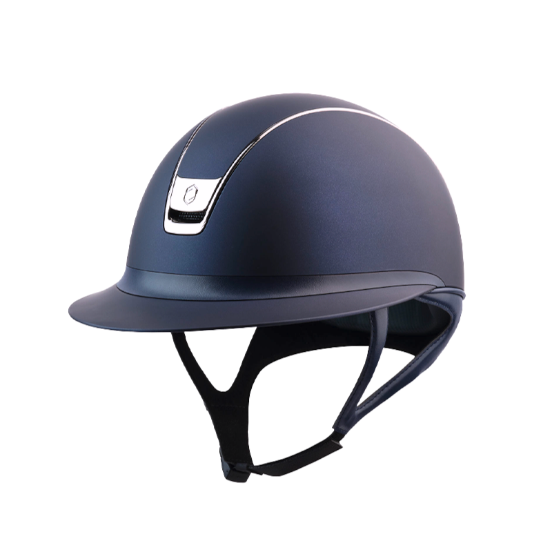 Samshield - Casque d'équitation Miss Shield 2.0 Shadowmatt bleu