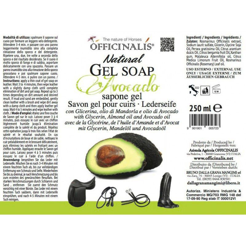 Officinalis - Savon gel pour cuirs avocado | - Ohlala