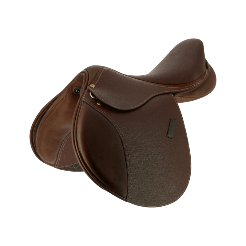 Eric Thomas - Havana grained fitter jumping saddle